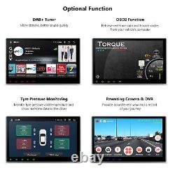 10.1 Android 13 Autoradio GPS stéréo DVD Double 2 DIN Radio 2+32Go Universel