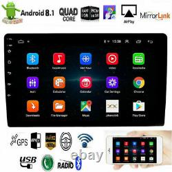 10.1 Android 8.1 Voiture Stereo Radio Gps Double 2din Wifi Obd2 Mirror Link Player