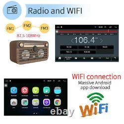 10.1 Android 9.1 Double 2 Din Car Radio Stéréo Gps Navi Mp5 Player Quad Core Fm