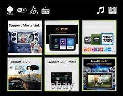 10.1 Android 9.1 Double 2din Car Stereo Radio Gps Wifi Obd2 Mirror Link Player