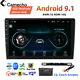 10.1 Android 9.1 Voiture Stereo Radio Gps Mp5 Lecteur Double 2 Din Wifi Quad Core