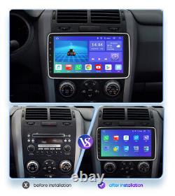 10.1 Autoradio Android 12 Double DIN Rotatif avec Carplay, GPS, Stéréo, Radio et WIFI 4Go+32Go