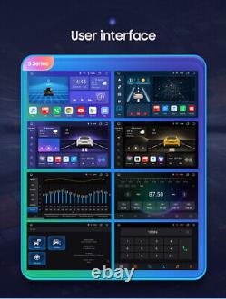 10.1 Autoradio Android 12 Double DIN Rotatif avec Carplay, GPS, Stéréo, Radio et WIFI 4Go+32Go