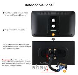 10.1 Autoradio Android 12 Double DIN Rotatif avec Carplay, GPS, Stéréo, Radio et WIFI 4Go+32Go