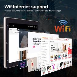10.1 Autoradio Android Rotatif à Écran Tactile 13 pouces avec GPS, WIFI, BT Double DIN