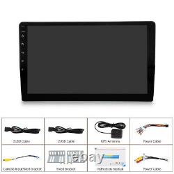 10.1'' Double 1din Android 10.0 Bluetooth Gps Wifi Voiture Stereo Radio Mp5 Lecteur