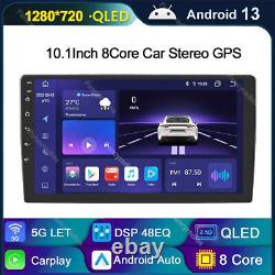 10.1 Double 2Din Android 13 CarPlay Autoradio Stéréo de Voiture 8 Core GPS WIFI 4+32GB DSP