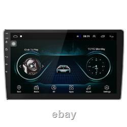 10.1'' Double 2 Din Android 9.1 Bluetooth Gps Wifi Voiture Stereo Radio Mp5 + Caméra