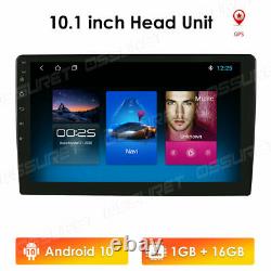 10.1'' Double 2 Din Android 9.1 Bluetooth Gps Wifi Voiture Stereo Radio Mp5 Lecteur E