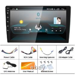 10.1'' Double 2din Voiture Stereo Radio Gps Navi 2+32g Android 11 Bluetooth Carplay