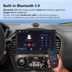 10.1 QLED Double 2DIN Android Auto Car Stereo Radio sans fil CarPlay Bluetooth