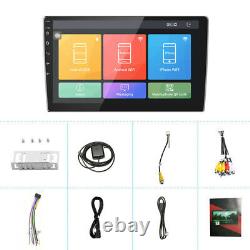 10.1 Quad Core Android9.1 Voiture Stéréo Radio Gps Navi Mp5 Player Double 2din Wifi