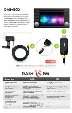 10,1 pouces 8 cœurs double 2 Din Android 12 QLED autoradio stéréo de voiture rotatif Carplay DSP