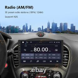 10,1 pouces QLED Double DIN sans fil CarPlay Android Auto Stéréo de voiture Radio GPS DSP