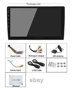 10.1dans Android 9.1 Voiture Hd Stéréo Gps Navigation Radio Player Double Din Wifi