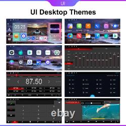 10.88 Double 2 Din Android 13 Autoradio GPS WIFI BT Carplay Écran tactile Stéréo