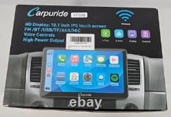 10 Autoradio Double DIN Bluetooth CarPlay Android Auto avec Écran Tactile WiFi