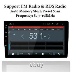 10 Double 2 Din Android 9.1 Car Stereo Radio Mp5 Gps Wifi 4-core 2.5d