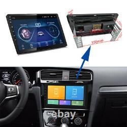 10 Double 2 Din Android 9.1 Car Stereo Radio Mp5 Gps Wifi 4-core 2.5d