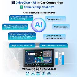10 X10 Double 2 DIN Android 13 ChatGPT IA Autoradio GPS Radio Écran Tactile QLED