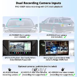 10 X10 Double 2 DIN Android 13 ChatGPT IA Autoradio GPS Radio Écran Tactile QLED