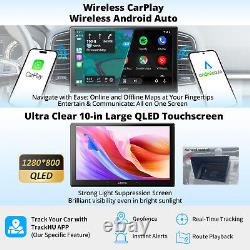 10 X10 Double 2 DIN Android 13 ChatGPT IA Autoradio GPS Radio Écran Tactile QLED