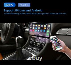 12.8 Écran 4k Double Din Android 9.0 Voiture Radio Mp5 Gps Navi Wifi 4+32g Carplay