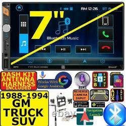 1988-1994 Gm Suv/ Truck Full Size Bluetooth Usb Sd Aux Car Radio Stéréo Package