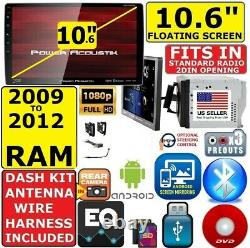 2009-2012 Dodge Ram Camion 10.6 Bluetooth Usb Cd/dvd Voiture Radio Stéréo Package