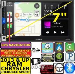 2013 & Up Dodge Ram Gps Nav System Apple Carplay Android Auto Car Stereo Radio