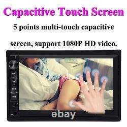 2din 7 Android Touch Quad Core Car Stereo Mp5 Lecteur Gps Navi Wifi Fm Radio+cam