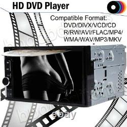 2din Voiture Stéréo CD Lecteur DVD Écran Tactile Radio Bluetooth Am Fm Usb+ Park Caméra