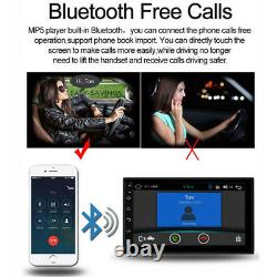 32 Go 7 Pouces Android 9.1 Double 2 Din Car Stereo Gps Navi Touchscreen Fm Radio