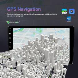 4+64Go Android 13 Autoradio stéréo de voiture à écran tactile rotatif Radio GPS Double 2DIN Caméra