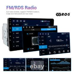 4+64Go Android 13 Autoradio stéréo de voiture à écran tactile rotatif Radio GPS Double 2DIN Caméra