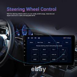 4+64Go Android 13 Autoradio stéréo de voiture à écran tactile rotatif Radio GPS Double 2DIN Caméra