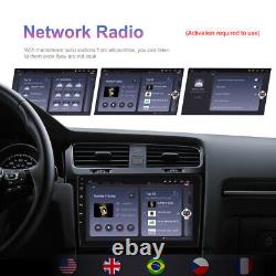 4+64Go Android 13 Autoradio stéréo de voiture à écran tactile rotatif Radio GPS Double 2DIN Caméra