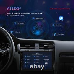 4+64Go Android 13 Autoradio stéréo de voiture à écran tactile rotatif Radio GPS Double 2DIN Caméra