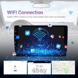 4+64Go Android 13 Autoradio stéréo de voiture à écran tactile rotatif Radio GPS Double 2DIN Caméra