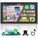 6g+128g 2 Din 7 Autoradio Stéréo De Voiture 8 Core Android 13 Carplay Gps Dsp Wifi + Caméra