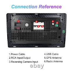 6G+128G 8 cœurs Android 13.0 Double 2 Din 9 autoradio stéréo de voiture CarPlay GPS Navi DSP
