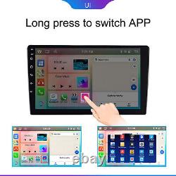6G+128G Android 13 Double 2 Din CarPlay Autoradio Stéréo de Voiture 9 GPS Navi DSP IPS RDS