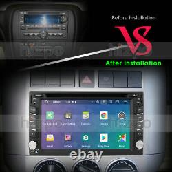 6.2'' Android 10 Wifi Double 2din Voiture Radio Stereo Gps Navi Lecteur CD DVD Bt Swc