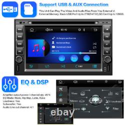 6.2 Autoradio Double Din Android Apple CarPlay Écran Tactile Lecteur DVD