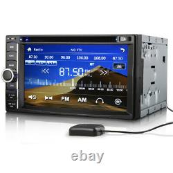 6.2 Double Din Gps Sat Nav Car Radio 3g Bluetooth Usb Aux CD DVD Player Stereo