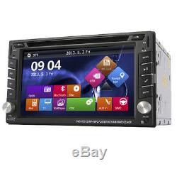 6.2 '' Navigation Gps Double 2din Autoradio Lecteur DVD CD Bluetooth Auto Radio
