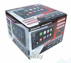 6.5 Bluetooth Radio Am / Fm Mp3 Usb Apple Car Double Play Din LCD Écran Tactile