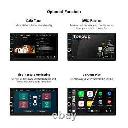 7 Android 10.0 Quad Core Double Din Gps Voiture Stereo Radio 2gb+32gb Voiture Auto Play