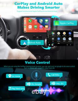 7 Android 10 Double 2 Din Car Stereo Apple Carplay Auto Radio Gps Navi Wifi Fm