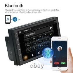 7 Android 11 Double 2din Voiture Stereo Radio Apple Carplay Auto Gps Navi Wifi +cam